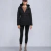 Chaqueta con ribete de piel de oveja Roselawn Chaqueta con ribete de piel de oveja Roselawn