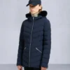 Chaqueta con ribete de piel de oveja Roselawn