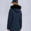 Chaqueta con ribete de piel de oveja Roselawn