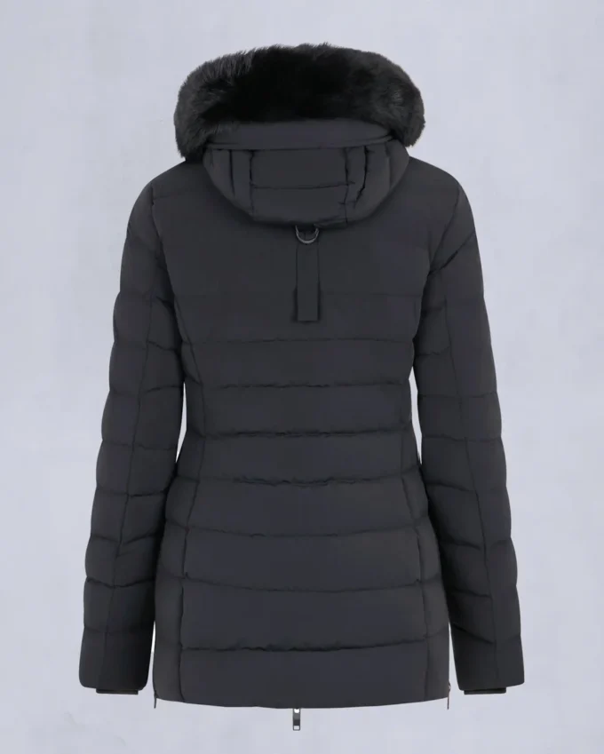 Chaqueta con ribete de piel de oveja Roselawn Chaqueta con ribete de piel de oveja Roselawn
