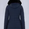 Chaqueta con ribete de piel de oveja Roselawn