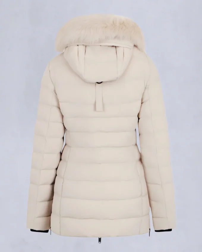 Chaqueta con ribete de piel de oveja Roselawn Chaqueta con ribete de piel de oveja Roselawn