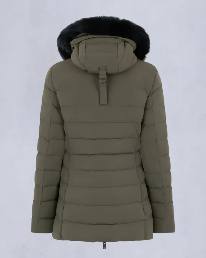 Chaqueta con ribete de piel de oveja Roselawn Chaqueta con ribete de piel de oveja Roselawn