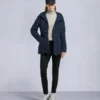 Chaqueta con ribete de piel de oveja Roselawn