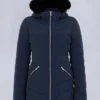 Chaqueta con ribete de piel de oveja Roselawn