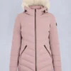 Chaqueta con ribete de piel de oveja Roselawn Chaqueta con ribete de piel de oveja Roselawn