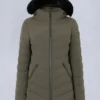Chaqueta con ribete de piel de oveja Roselawn Chaqueta con ribete de piel de oveja Roselawn