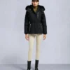 Chaqueta Gold Series Nyluxe Cambria con ribete de piel de oveja Chaqueta Gold Series Nyluxe Cambria con ribete de piel de oveja
