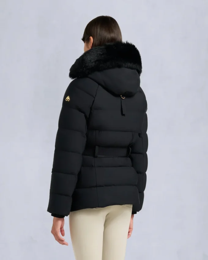 Chaqueta Gold Series Nyluxe Cambria con ribete de piel de oveja Chaqueta Gold Series Nyluxe Cambria con ribete de piel de oveja