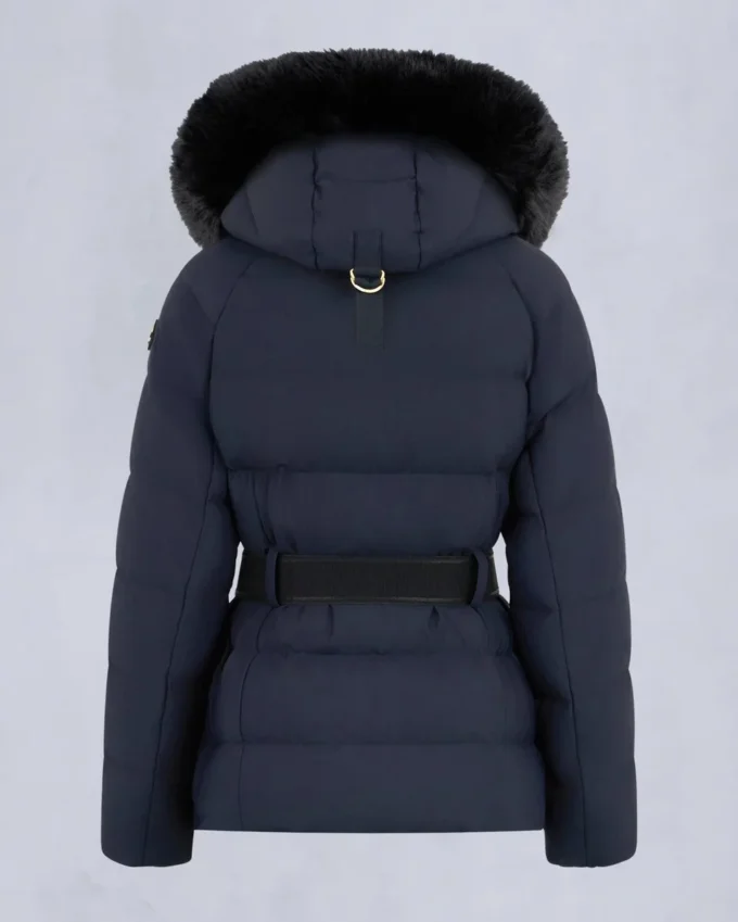 Chaqueta Gold Series Nyluxe Cambria con ribete de piel de oveja Chaqueta Gold Series Nyluxe Cambria con ribete de piel de oveja