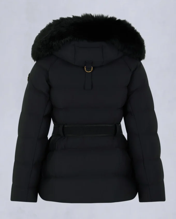 Chaqueta Gold Series Nyluxe Cambria con ribete de piel de oveja Chaqueta Gold Series Nyluxe Cambria con ribete de piel de oveja