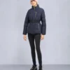 Chaqueta Gold Series Nyluxe Cambria con ribete de piel de oveja Chaqueta Gold Series Nyluxe Cambria con ribete de piel de oveja
