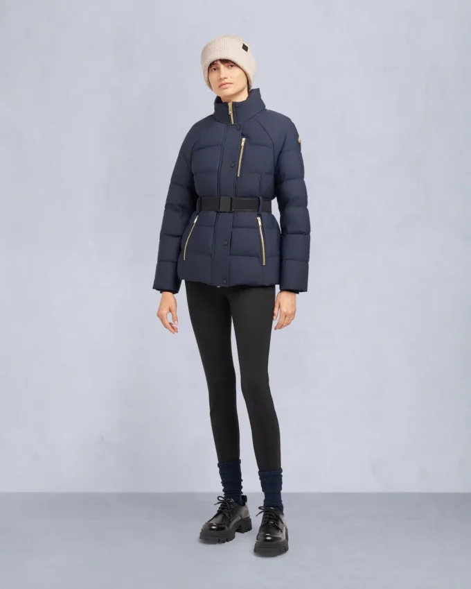 Chaqueta Gold Series Nyluxe Cambria con ribete de piel de oveja Chaqueta Gold Series Nyluxe Cambria con ribete de piel de oveja