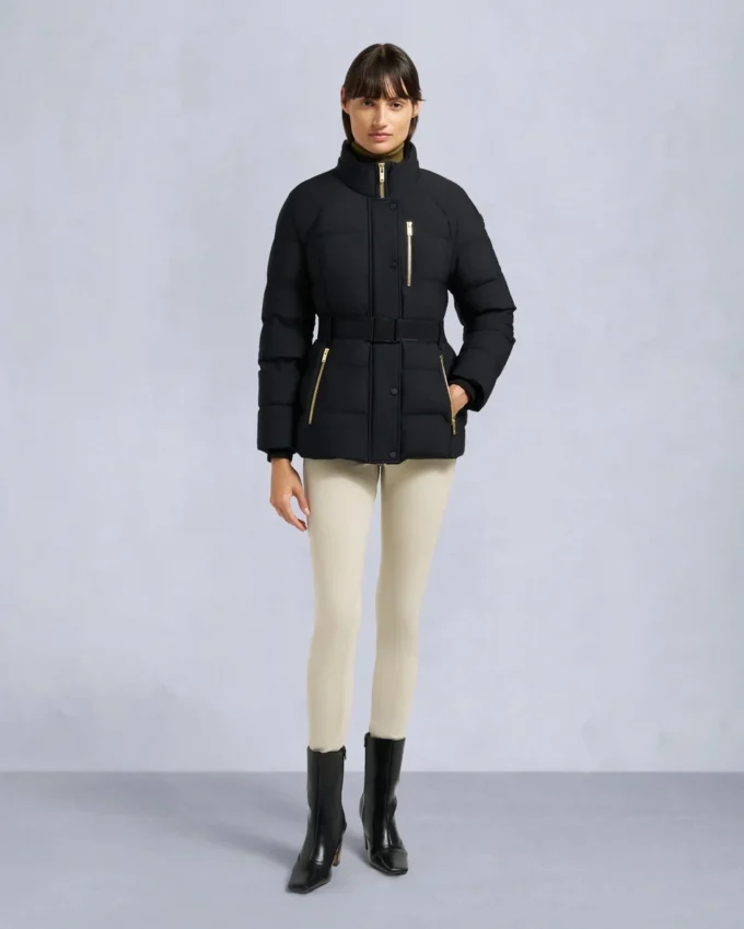 Chaqueta Gold Series Nyluxe Cambria con ribete de piel de oveja Chaqueta Gold Series Nyluxe Cambria con ribete de piel de oveja
