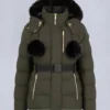 Chaqueta Gold Series Nyluxe Cambria con ribete de piel de oveja Chaqueta Gold Series Nyluxe Cambria con ribete de piel de oveja