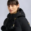 Chaqueta Gold Series Nyluxe Cambria con ribete de piel de oveja Chaqueta Gold Series Nyluxe Cambria con ribete de piel de oveja
