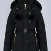 Chaqueta Gold Series Nyluxe Cambria con ribete de piel de oveja Chaqueta Gold Series Nyluxe Cambria con ribete de piel de oveja
