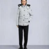 chaqueta Onyx Anguille con ribete de piel de oveja chaqueta Onyx Anguille con ribete de piel de oveja