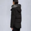 chaqueta Onyx Anguille con ribete de piel de oveja chaqueta Onyx Anguille con ribete de piel de oveja