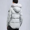 chaqueta Onyx Anguille con ribete de piel de oveja chaqueta Onyx Anguille con ribete de piel de oveja