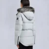 chaqueta Onyx Anguille con ribete de piel de oveja chaqueta Onyx Anguille con ribete de piel de oveja