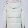chaqueta Onyx Anguille con ribete de piel de oveja chaqueta Onyx Anguille con ribete de piel de oveja