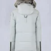 chaqueta Onyx Anguille con ribete de piel de oveja chaqueta Onyx Anguille con ribete de piel de oveja