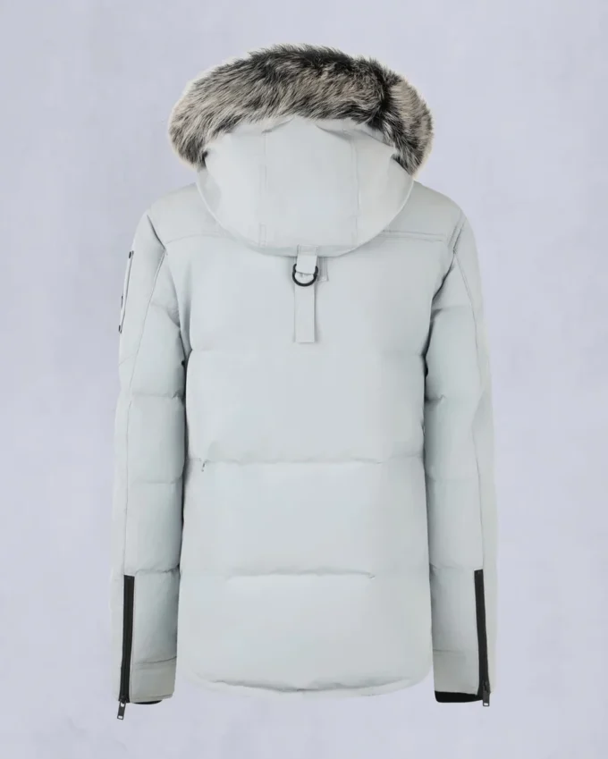 chaqueta Onyx Anguille con ribete de piel de oveja chaqueta Onyx Anguille con ribete de piel de oveja