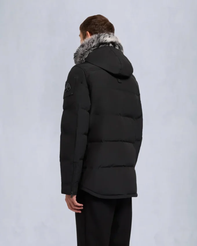 Chaqueta Onyx Round Island con ribete de piel de oveja Chaqueta Onyx Round Island con ribete de piel de oveja