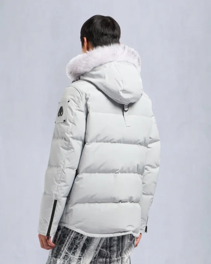 Chaqueta Onyx Round Island con ribete de piel de oveja Chaqueta Onyx Round Island con ribete de piel de oveja