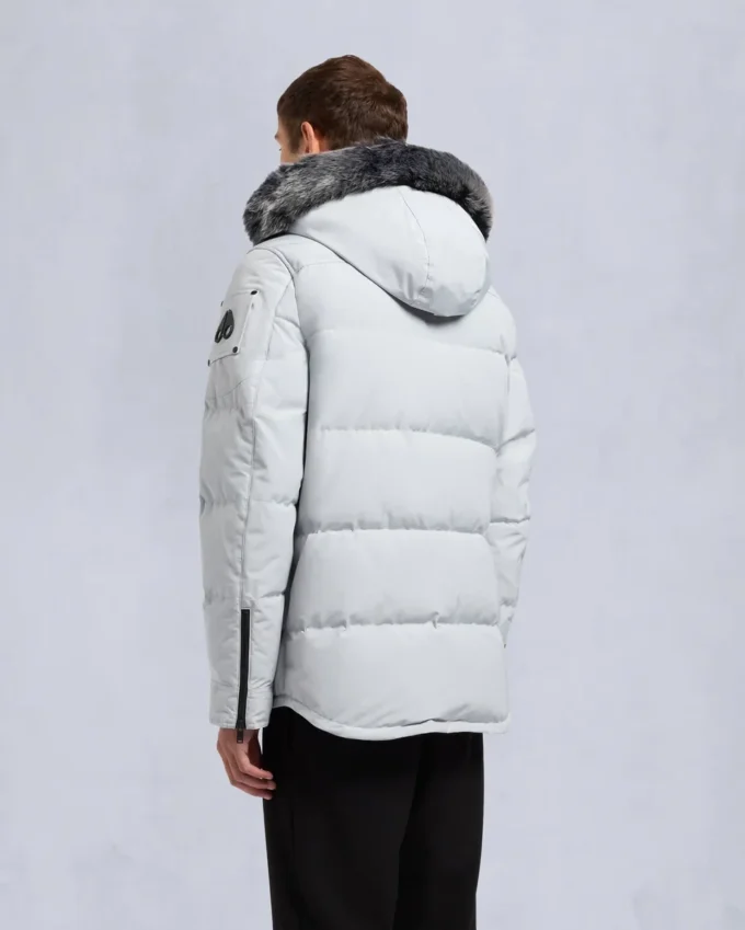 Chaqueta Onyx Round Island con ribete de piel de oveja Chaqueta Onyx Round Island con ribete de piel de oveja