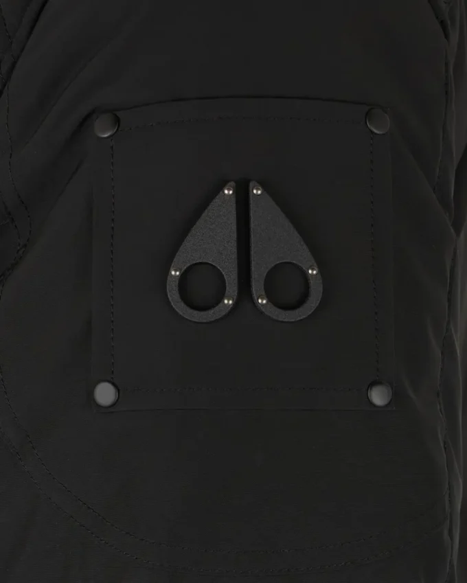 Chaqueta Onyx Round Island con ribete de piel de oveja Chaqueta Onyx Round Island con ribete de piel de oveja