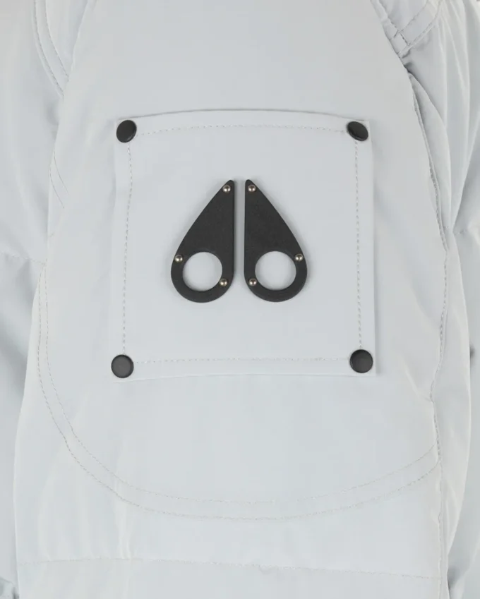 Chaqueta Onyx Round Island con ribete de piel de oveja Chaqueta Onyx Round Island con ribete de piel de oveja