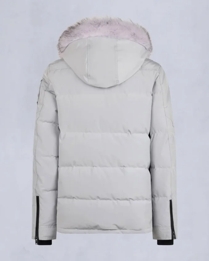 Chaqueta Onyx Round Island con ribete de piel de oveja Chaqueta Onyx Round Island con ribete de piel de oveja