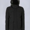 Chaqueta Onyx Round Island con ribete de piel de oveja Chaqueta Onyx Round Island con ribete de piel de oveja