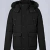 Chaqueta Onyx Round Island con ribete de piel de oveja Chaqueta Onyx Round Island con ribete de piel de oveja