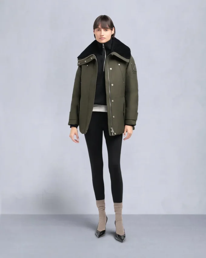 chaqueta Original Aurora Shearling Trim chaqueta Original Aurora Shearling Trim