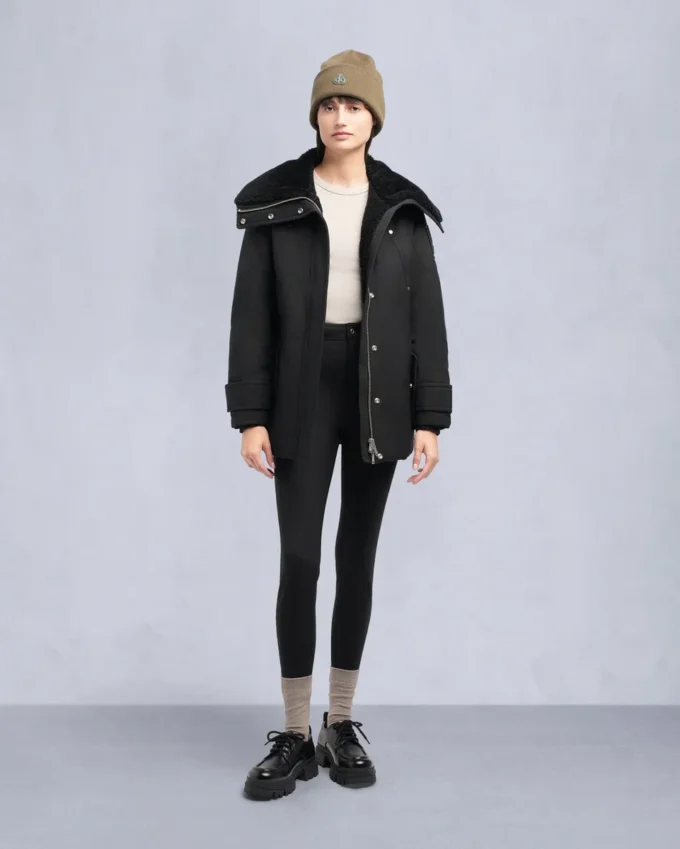 chaqueta Original Aurora Shearling Trim chaqueta Original Aurora Shearling Trim