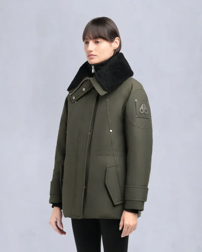 chaqueta Original Aurora Shearling Trim chaqueta Original Aurora Shearling Trim