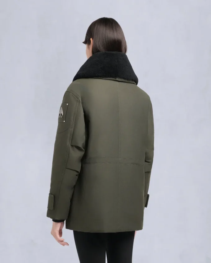 chaqueta Original Aurora Shearling Trim chaqueta Original Aurora Shearling Trim
