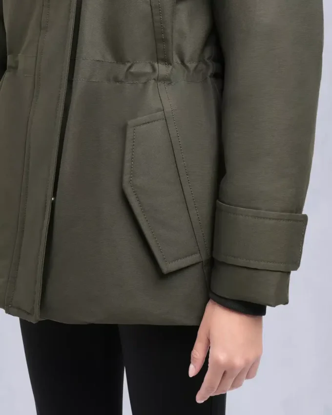 chaqueta Original Aurora Shearling Trim chaqueta Original Aurora Shearling Trim