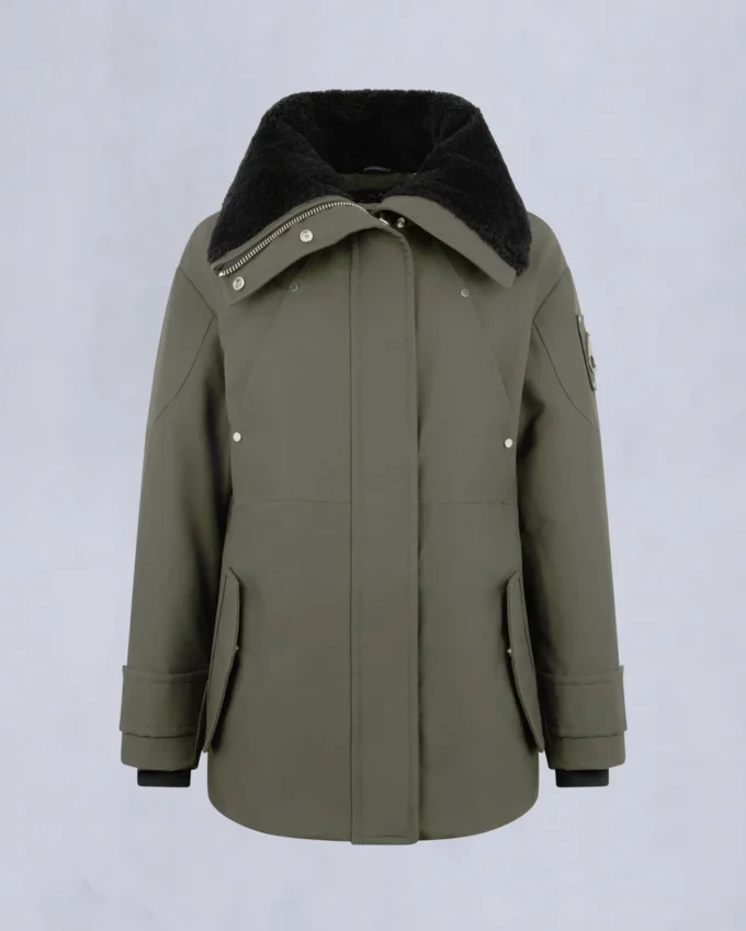 chaqueta Original Aurora Shearling Trim chaqueta Original Aurora Shearling Trim