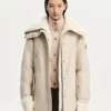 chaqueta Original Aurora Shearling Trim chaqueta Original Aurora Shearling Trim