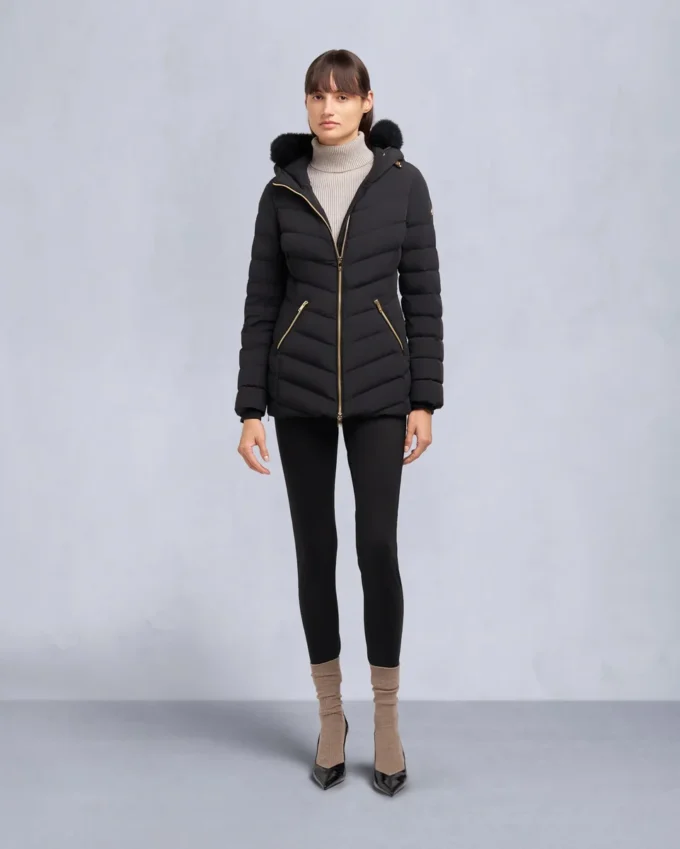 Chaqueta Roselawn con ribete de piel de oveja de la serie Gold Chaqueta Roselawn con ribete de piel de oveja de la serie Gold