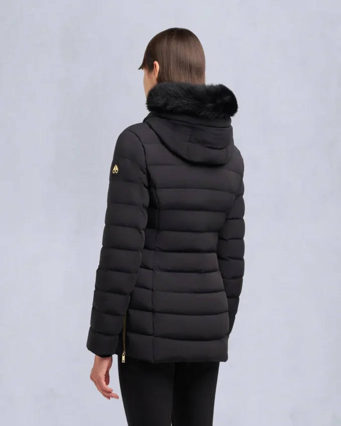 Chaqueta Roselawn con ribete de piel de oveja de la serie Gold Chaqueta Roselawn con ribete de piel de oveja de la serie Gold
