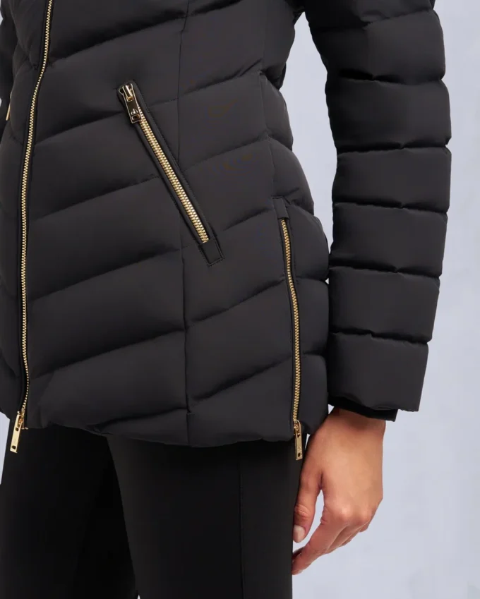 Chaqueta Roselawn con ribete de piel de oveja de la serie Gold Chaqueta Roselawn con ribete de piel de oveja de la serie Gold