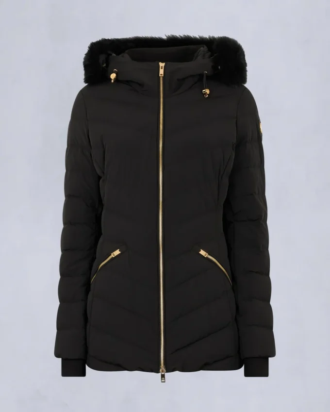 Chaqueta Roselawn con ribete de piel de oveja de la serie Gold Chaqueta Roselawn con ribete de piel de oveja de la serie Gold