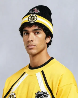 Gorro Bruins de Nhl X Moose Knuckles