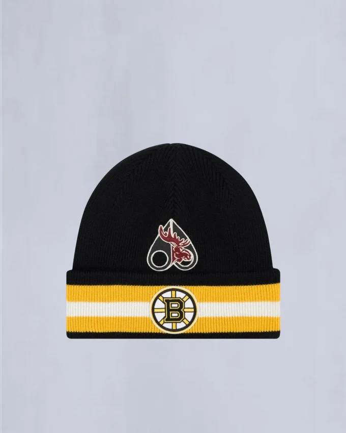 Gorro Bruins de Nhl X Moose Knuckles Gorro Bruins de Nhl X Moose Knuckles