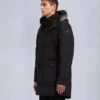 Parka Big Ridge con ribete de piel de oveja Onyx Parka Big Ridge con ribete de piel de oveja Onyx